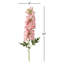 37 po. Delphinium rose corail 37 po