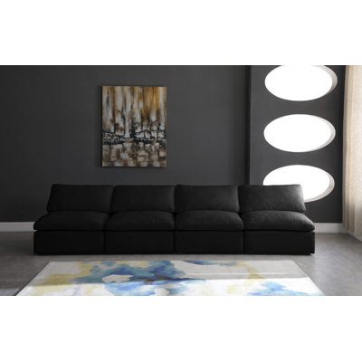 Atis 140'' Velvet Sofa