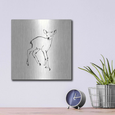«Line Fawn» par Chris Paschke sur métal