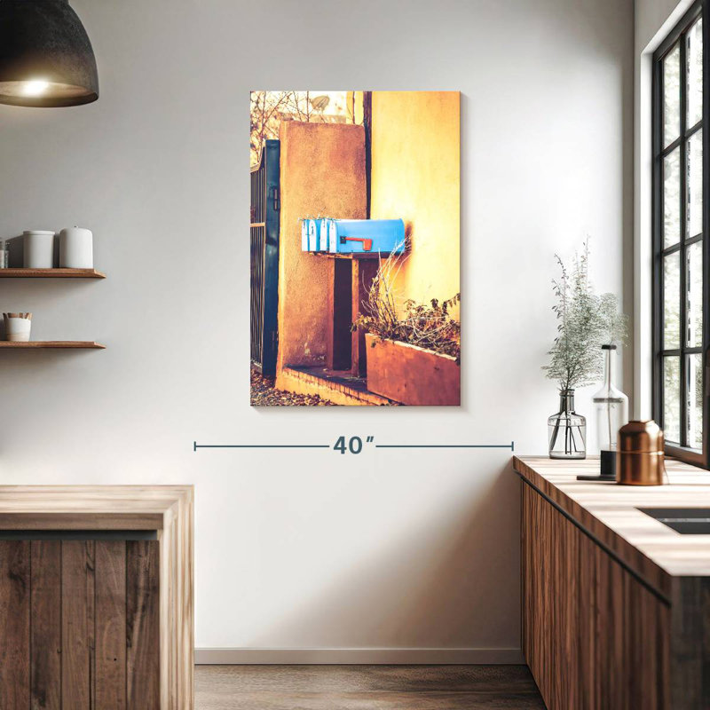 Lilie Blue Mailboxes, 39" H x 26" W