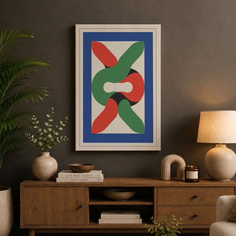 Print, 30x20 - 76.2 x 50.8 cm, Sage Border