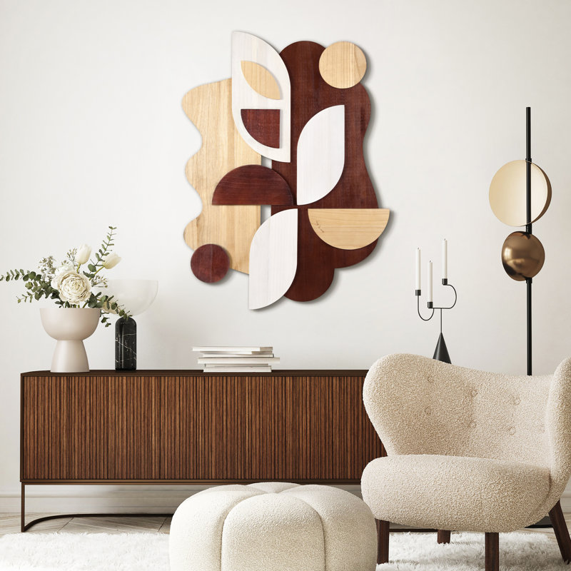 Ensemble de 2 décorations murales Sable Serenade I & II