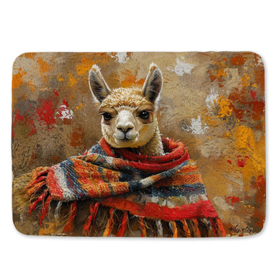 Larhea Microfiber / Microsuede Non-Slip Bath Mat