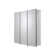 30'' W 25.98'' H Surface Frameless Medicine Cabinet Mirror 9 Adjustable