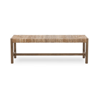 Zaylen Banana Bark Accent Bench