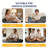 5FT Large Bean Bag Chair with Filler Memory Foam Filled,Comfy Plush Bean Bag Sofa,Adult Giant Bean Bag Living Room Bedroom Casual Reading Chair-1396670760