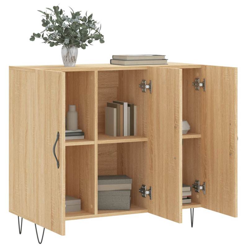 Kimballton Iron 3 - Door Standard Accent Cabinet, Sonoma Oak