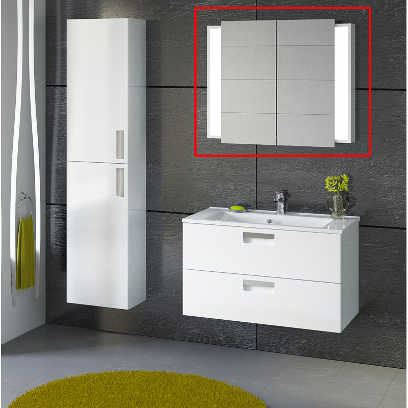 Tovar Bathroom Cabinet, Arctic White HG