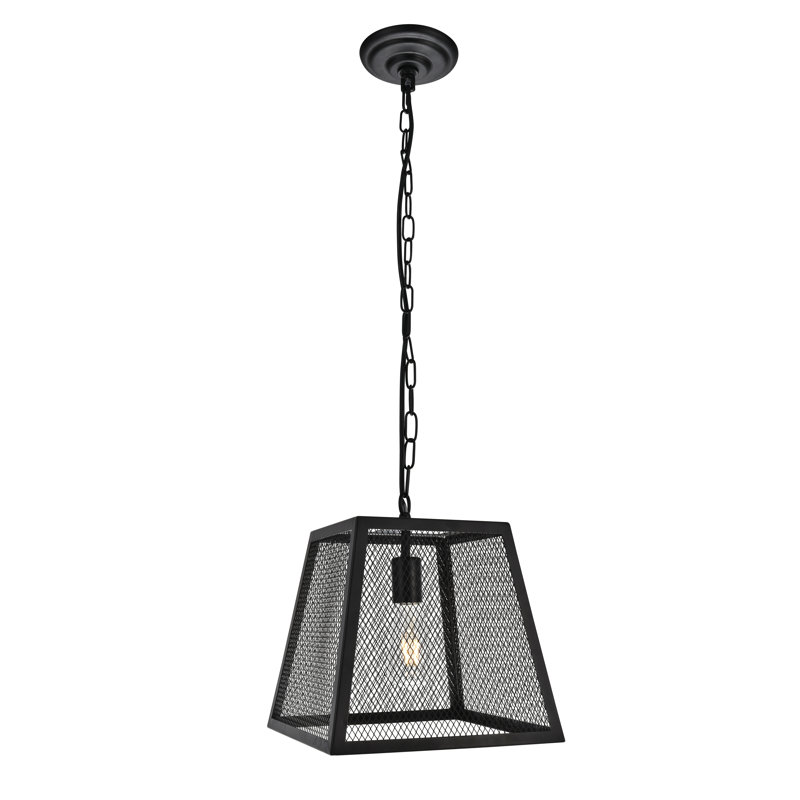 Rian 1 - Light Single Pendant, 12.8" H x 11.8" W x 11.8" D