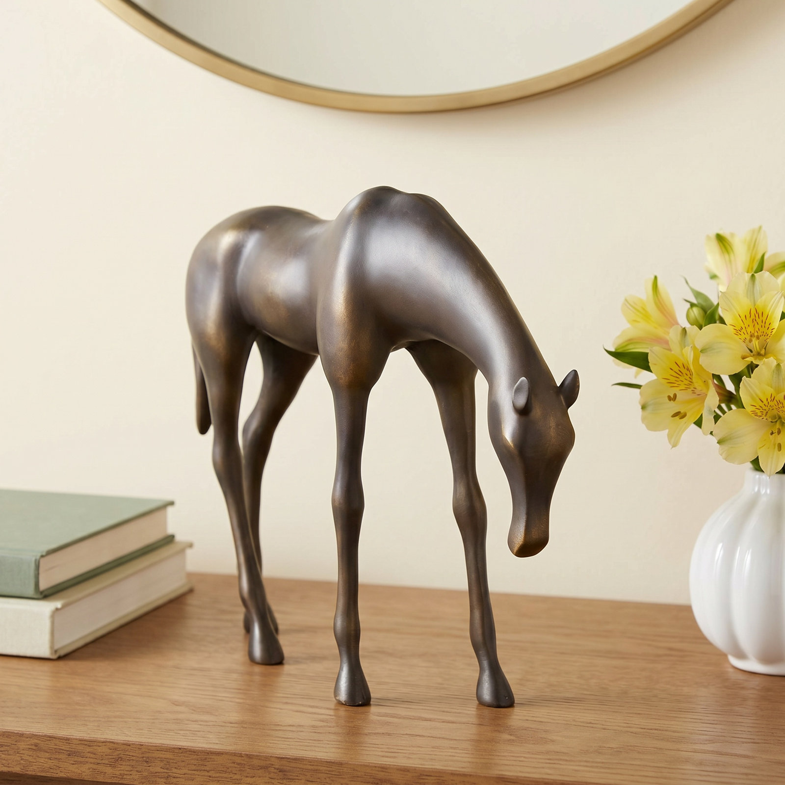 Polystone Horse Sculpture