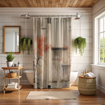 Rideau de douche historique Premium Brick