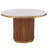 Wilbourn Round Faux Marble Top Dining Table