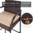 Rovenia Upholstered Counter Stool with Iron Frame
