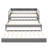 Gray Daybed Twin Xl With 2 Trundles - 3 Storage , Charging, And Gray, Trundles,-729353757