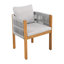 Acacia Wood Outdoor Dining Chairs-1546659444