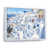 Cadre flottant blanc