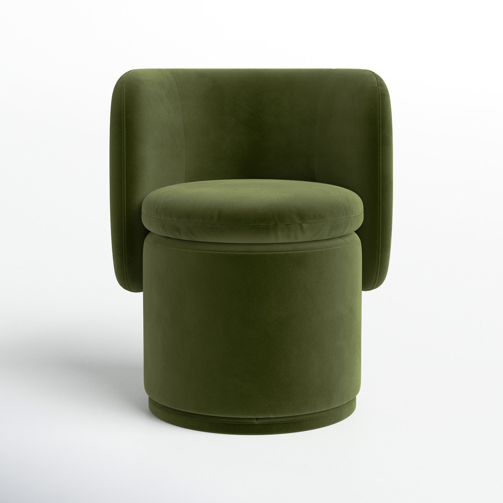 Chaplin swivel online barrel chair