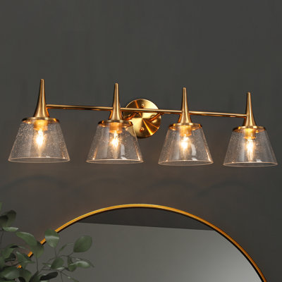 Éclairage de salle de bain à bulles 4 lumières Jonesboro