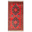 Tapis rouge Teimani 3 pi 8 po x 7 pi 0 po