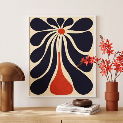 Lazy Flower Print by Alisa Galitsyna