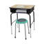 Ensemble de tabourets empilables ECR4Kids Daisy, 8 pièces-73877732