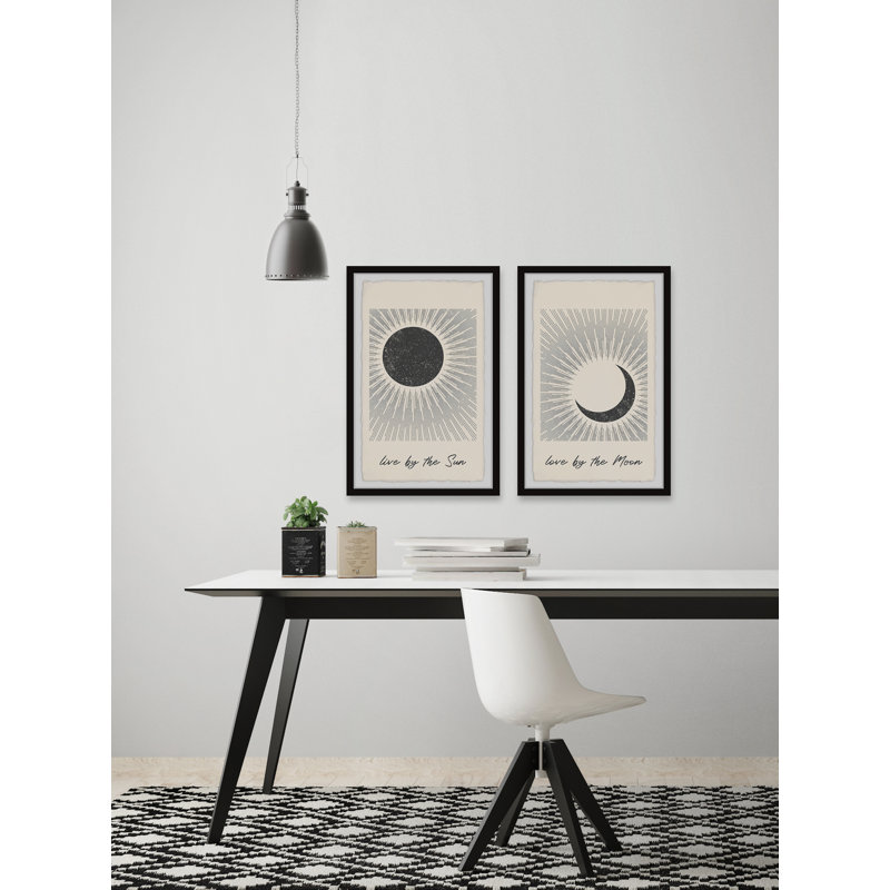 Theophanes Live By The Sun by Marmont Hill - 2 Piece Single Picture Frame Print Set, 91cm H x 61cm W x 3.81cm D