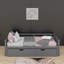 Lit de jour extensible simple avec lit gigogne-1014615522