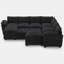 Canapé-lit modulaire en U en chenille Luna-1125014024