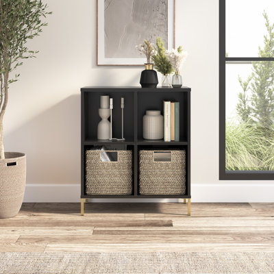 Caleshia 4 Cube Bookcases