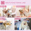 Table de toilettage pliable pour petits chiens Pawhut 32In, table de toilettage pour chats avec bras ajustable-99379618