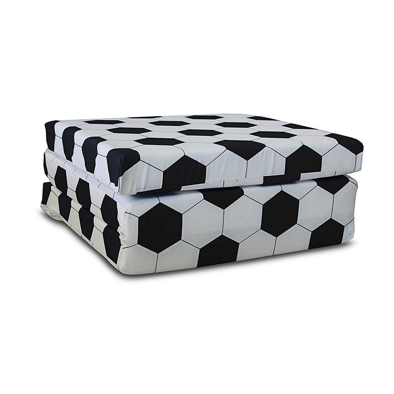 Dull Symple Stuff Foam Mattress, Black/White