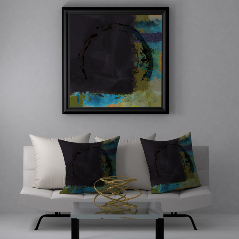 Outlasts Abstract Reversible Throw Pillow, 20" x 20"