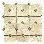 2" x 2" Marble Random Mosaic Wall & Floor Tile