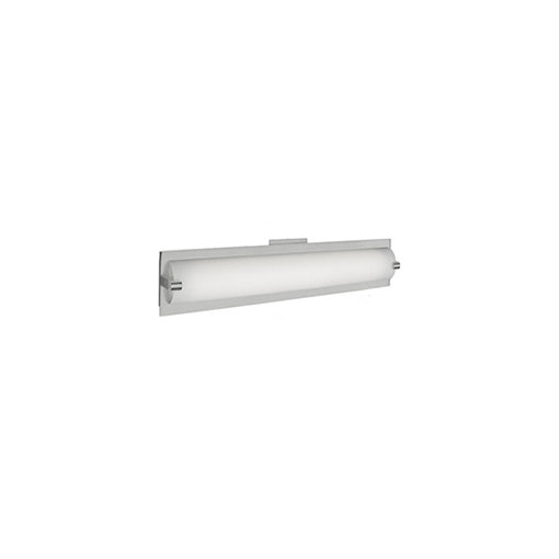 Lighthouse 1 - Light LED Bath Bar, Brushed Nickel