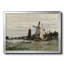 Moulin à vent à Zaandam - Claude Monet - Toile tendue avec châssis, 1871-586255664-586255665-586255629