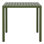 Table de salle à manger d'extérieur carrée 31,5 "avec structure en métal Jackqueline