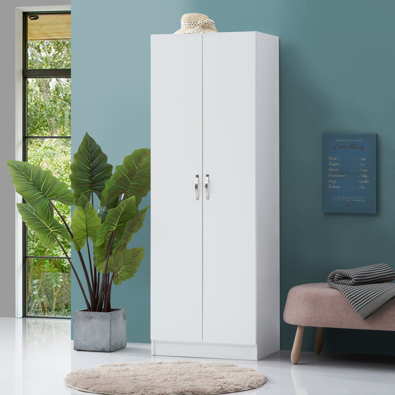 Northville 2 Door Manufactured Wood Wardrobe