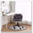 Eldon Diamond Tufted Adjustable Swivel Office Chair,Gray-665095460