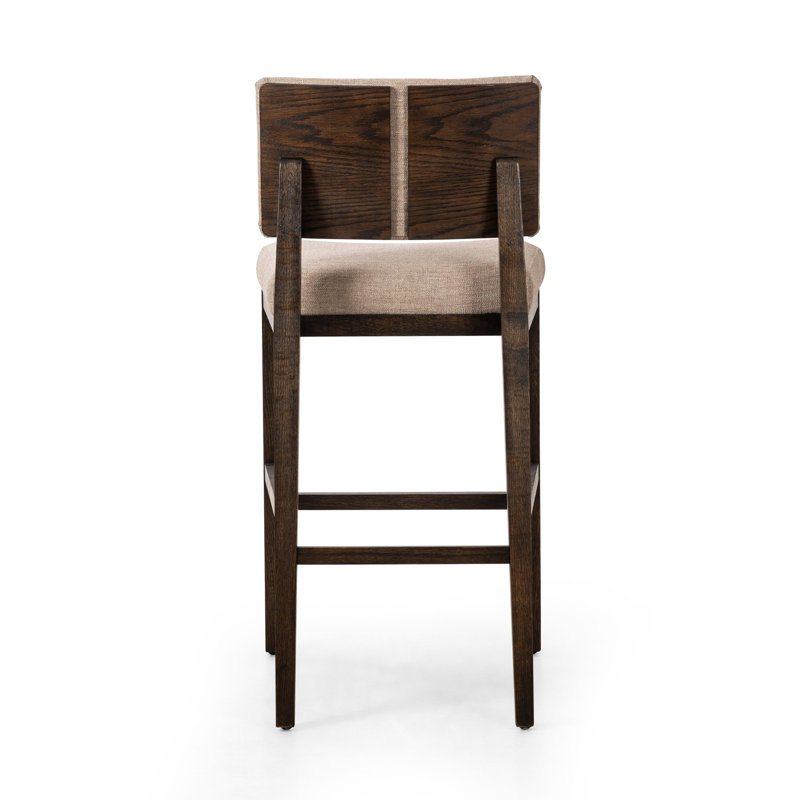 Carlo Stool-Somerton Ash-Counter & Bar, White, Bar Stool (31.25" Seat Height)