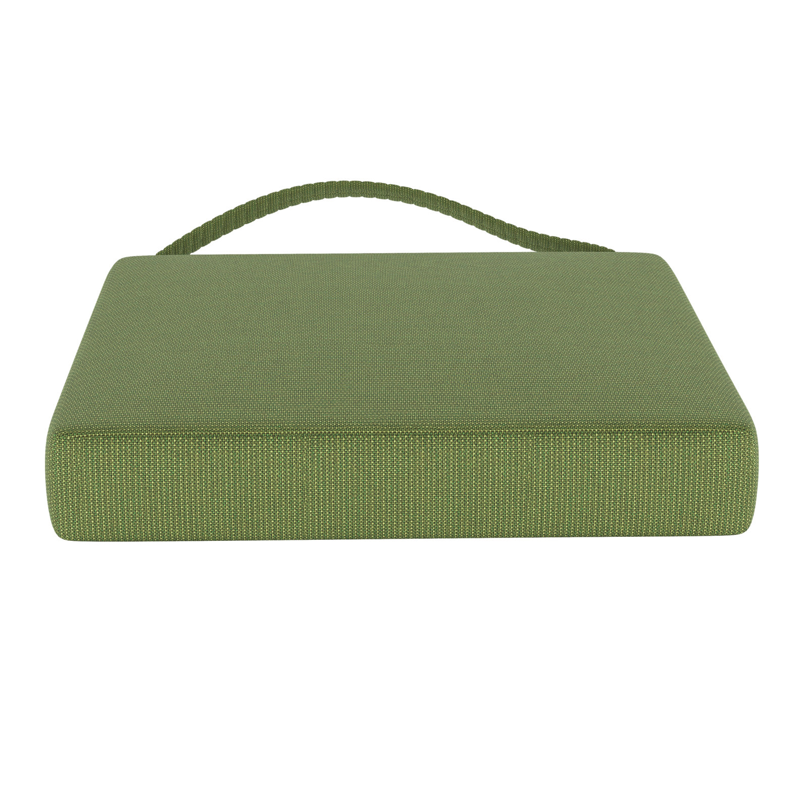 Sunbrella® Indoor/Outdoor Dining Chair Cushion, Spectrum Cilantro Sunbrella® Plainweave