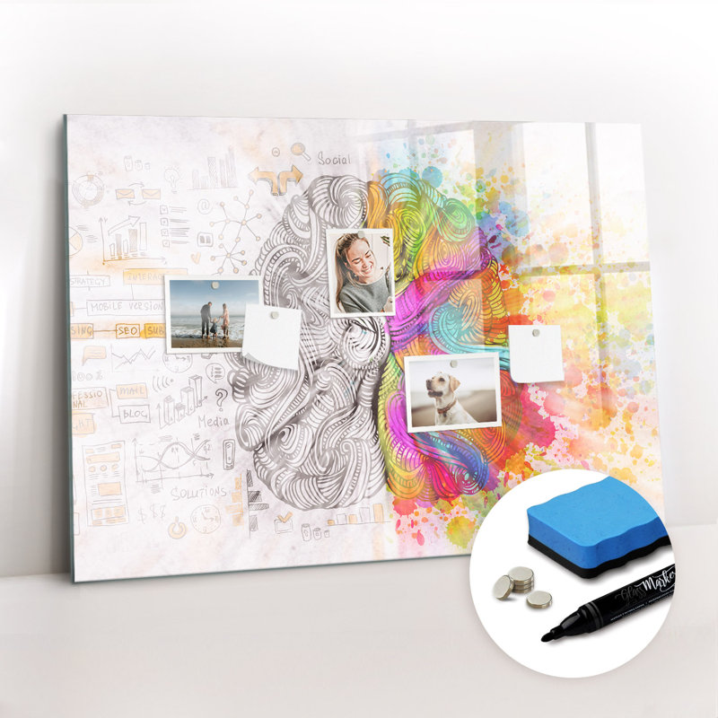 Magnetic Glass Dry Erase Board