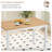 Solid Pine Wood Dining Table