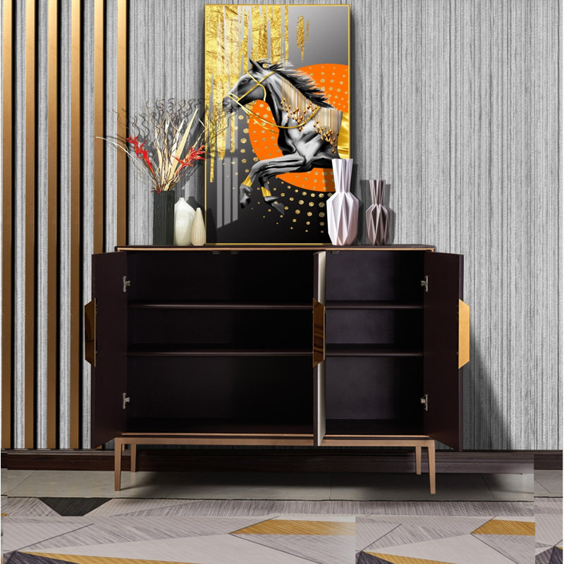 Modern Simple Large Capacity Porch Cabinet Accent Cabinet