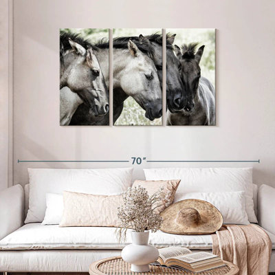 Van Den Four Konik Horses