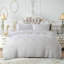 Garnes Polyester Damask Duvet Cover Set with Pillowcases-1630837935-1630837923