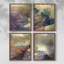 «Monet's Landscape V», ensemble de 4-1829455004-1829454994