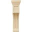 Corbeau à rainures encastrées l 4 po x P 4 po x H 14 po (paquet de 2)-91125224