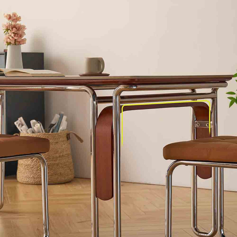 Retro Slate Dining Table, 29.53"H x 70.87"L x 31.5"W