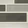 Interlocking Random Sized Metal/Glass Mosaic Sheet Tile