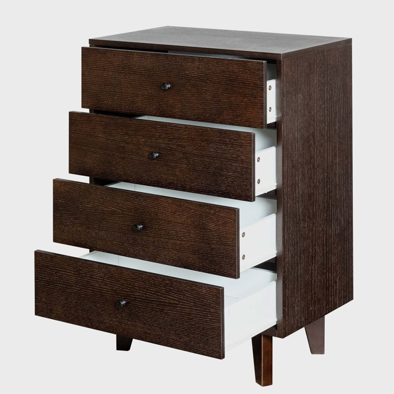 Commode d'appoint Losoya, H 39,69 po x l 27,56 po x P 15,75 po, Auburn